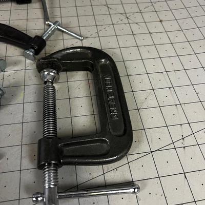 (4) 3" C-Clamps