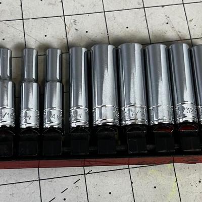 1/4" Drive Deep Well Socket Set 