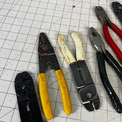 Wire Cutters, Wire Strippers, and Lyman Plyers