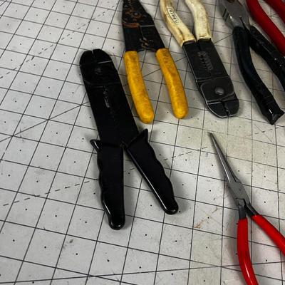Wire Cutters, Wire Strippers, and Lyman Plyers