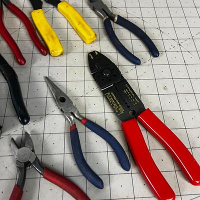 Wire Cutters, Wire Strippers, and Lyman Plyers