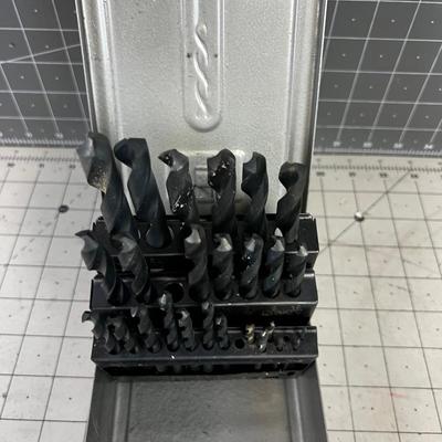 Drill Bit Set with Storage Box 