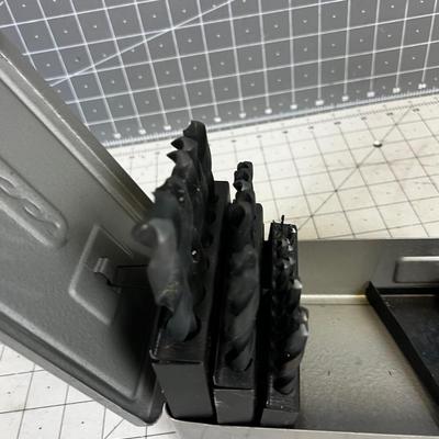 Drill Bit Set with Storage Box 