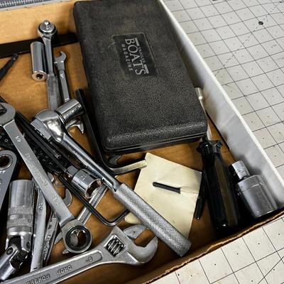 Wrenches: Socket, End, Crescent 