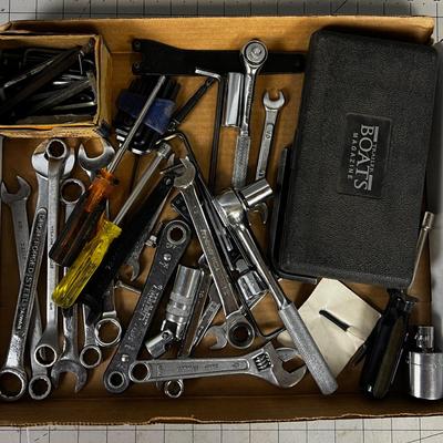 Wrenches: Socket, End, Crescent 