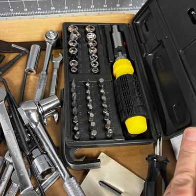Wrenches: Socket, End, Crescent 
