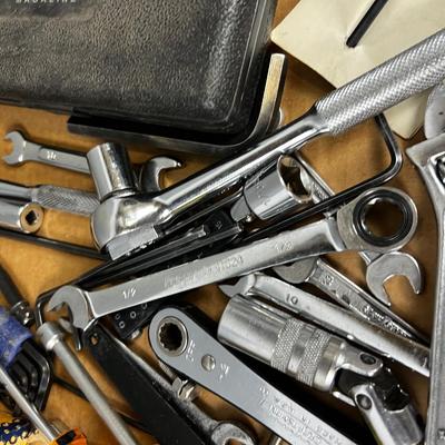 Wrenches: Socket, End, Crescent 