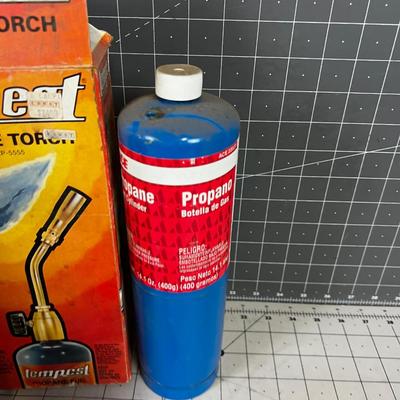 Propane Torch and 2 Propane Tanks