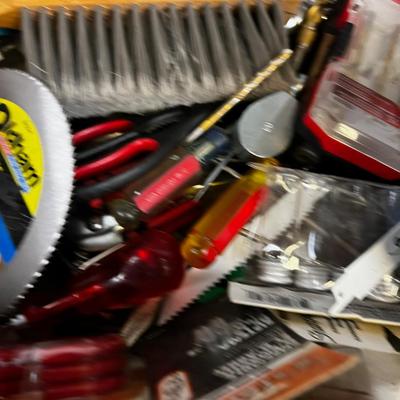 Super Lot of Garage Items: ALL KINDS; automotive and parts. 