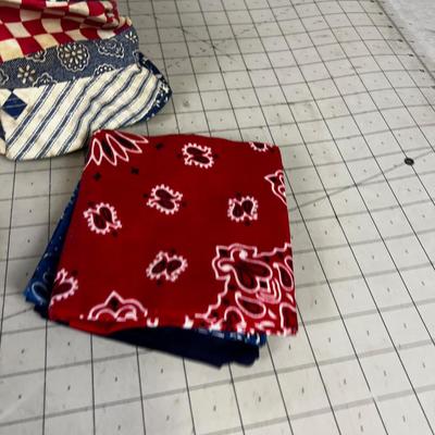 Bandanas and Bucket Hat