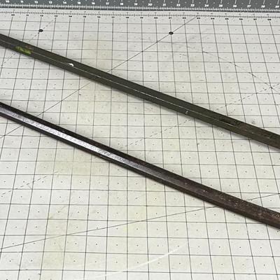 2 Crow Bar and a Pry Bar