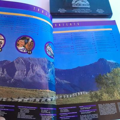 Rockies Memorabilia 1993 April 9, 1993, cased ticket with box and a Rockies Inaugural edition Volume 1 edition 1 scorecard magazine
