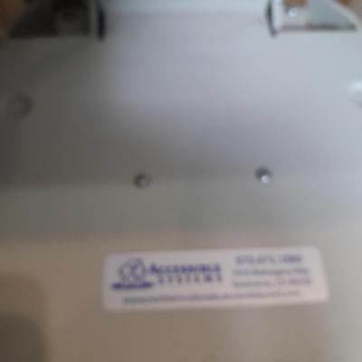 Bruno Independent Living Aids, INC. mechanical Elite Curve stair lift chair with 2 remote controls in WONDERFUL working condition