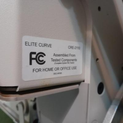 Bruno Independent Living Aids, INC. mechanical Elite Curve stair lift chair with 2 remote controls in WONDERFUL working condition