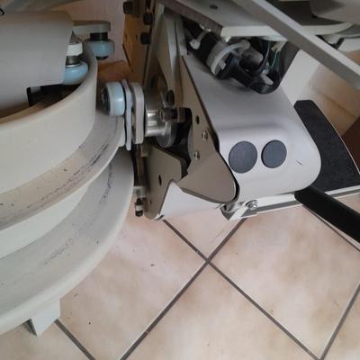 Bruno Independent Living Aids, INC. mechanical Elite Curve stair lift chair with 2 remote controls in WONDERFUL working condition