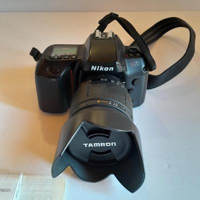 Nikon N70 35mm with lens, camera bags, and many other accessories