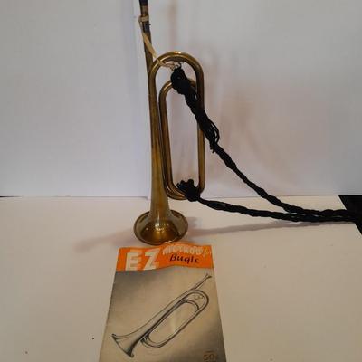 America Craftsmen Brass Bugle with EZ Method for Bugle instruction booklet