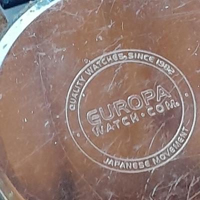 Colorado Rockies Europa watch in tin collector's case