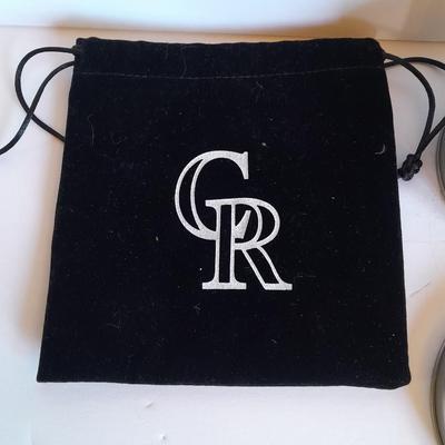 Colorado Rockies Europa watch in tin collector's case