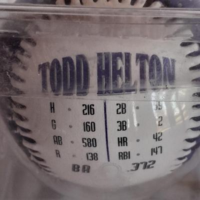 Colorado Rockies Todd Helton 2000 batting champion Fotoball