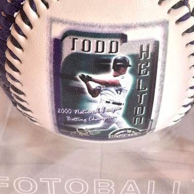 Colorado Rockies Todd Helton 2000 batting champion Fotoball