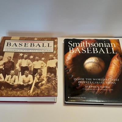 Two Hardback Baseball books -