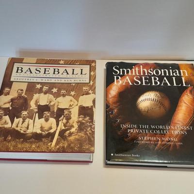 Two Hardback Baseball books -