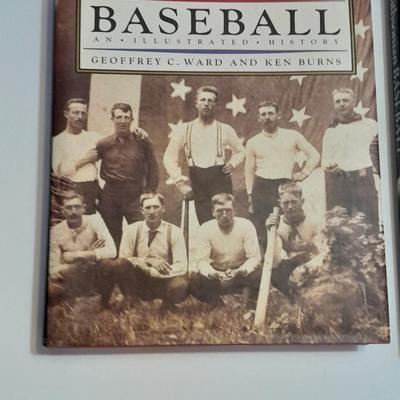 Two Hardback Baseball books -