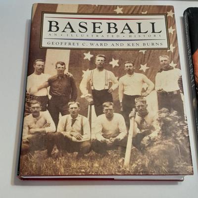 Two Hardback Baseball books -