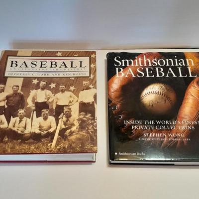 Two Hardback Baseball books -