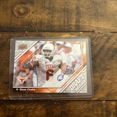 2009 Upper Deck Draft Edition - Autographs #120 Quan Cosby (AU, RC)