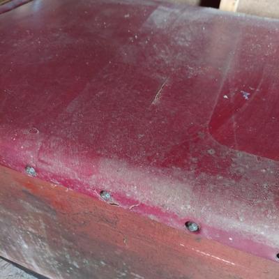 Wooden Trunk w/ Padded Top (OB4-BBL)