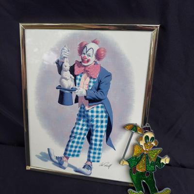 Porcelain Clown Dolls and more (OB4-BBL)