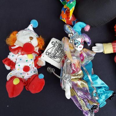 Porcelain Clown Dolls and more (OB4-BBL)
