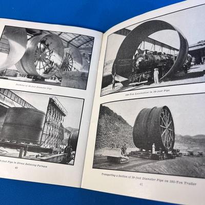 1936 CONSTRUCTION OF BOULDER DAM PAMPHLET & VISITORS PASS