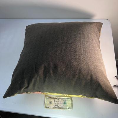 WARM TONES FLORAL THROW PILLOW