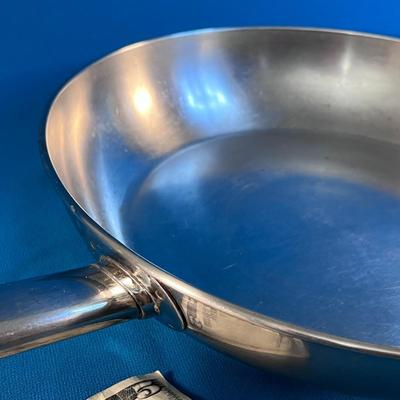 TRAMONTINA BRAZIL HIGH QUALITY CHEFâ€™S STAINLESS SAUTE PAN/SKILLET
