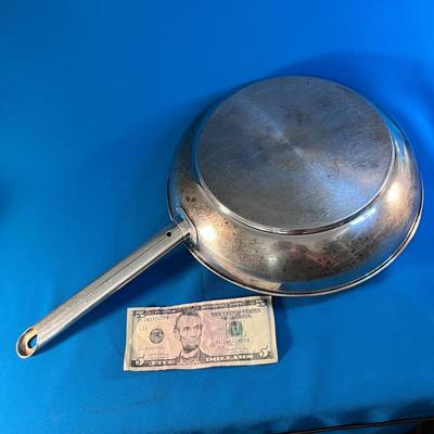 TRAMONTINA BRAZIL HIGH QUALITY CHEFâ€™S STAINLESS SAUTE PAN/SKILLET