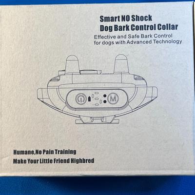 NEW IN BOX NO-SHOCK DOG BARK CONTROL COLLAR