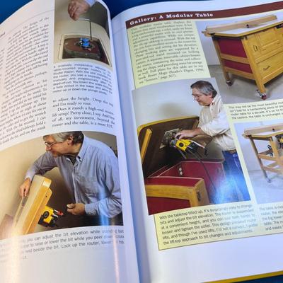 â€œWOODWORKING WITH THE ROUTERâ€ BOOK FULLY ILLUSTRATED