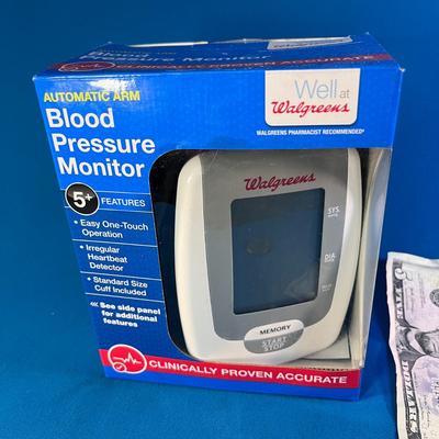 WALGREENâ€™S NEW IN PACKAGE BLOOD PRESSURE MONITOR
