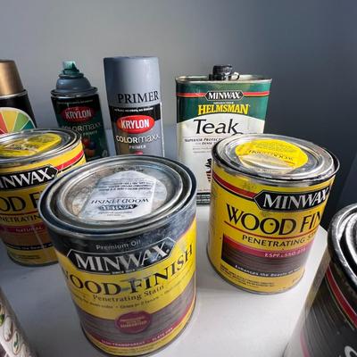 ASSORTMENT OF WOOD FINISHING PRODUCTS 11 CT.