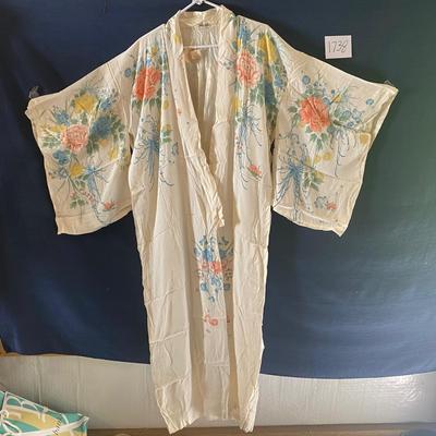 Vintage Silk Kimono