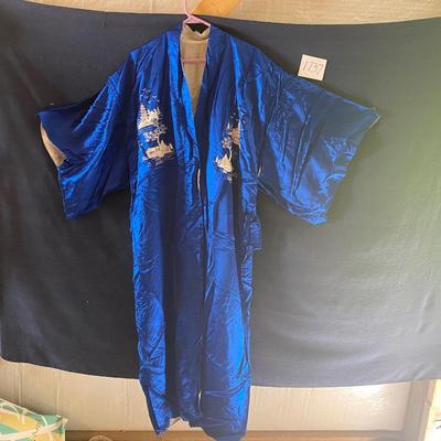 Vintage Silk Kimono