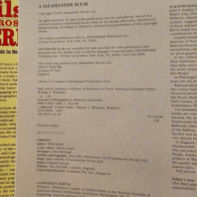 Railroad & Steam Engine Books + More  (O-JS)