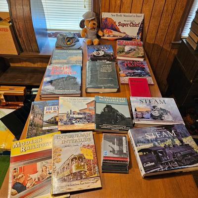 Railroad & Steam Engine Books + More  (O-JS)