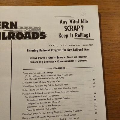 Railroad & Steam Engine Books + More  (O-JS)