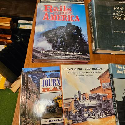 Railroad & Steam Engine Books + More  (O-JS)