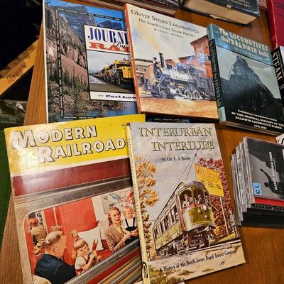 Railroad & Steam Engine Books + More  (O-JS)