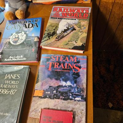 Railroad & Steam Engine Books + More  (O-JS)